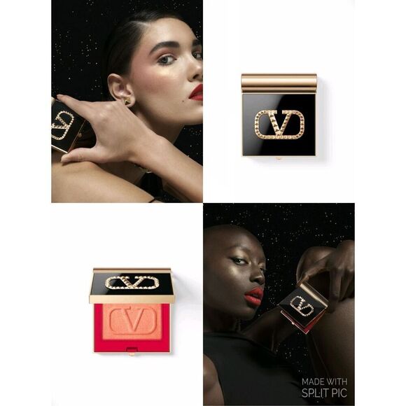 Valentino Eye2Cheek Eyeshadow Blush Afterglow Corallo - Picture 1 of 14